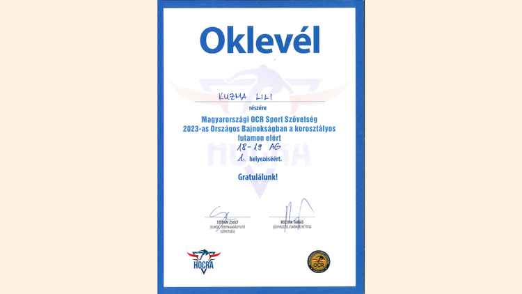 Age Group Országos Bajnoki futam