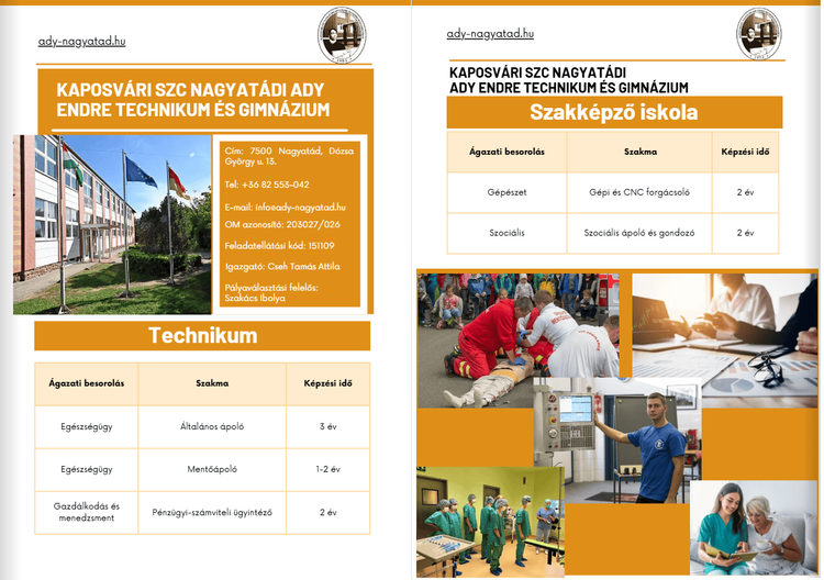 FELNŐTTKÉPZÉSI KÍNÁLAT