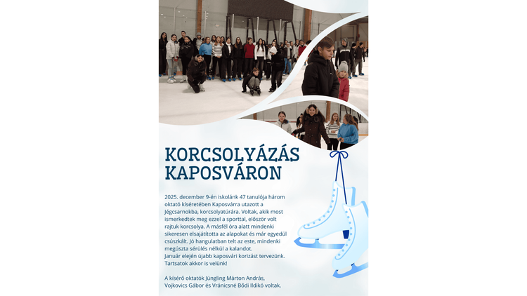 Korcsolyázás Kaposváron