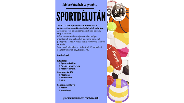 Sportdélután