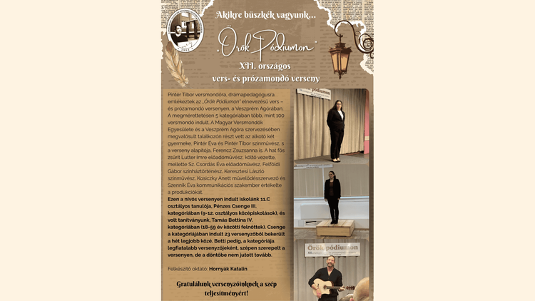 XII. országos vers- és prózamondó verseny