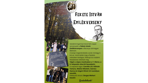 FEKETE ISTVÁN EMLÉKVERSENY