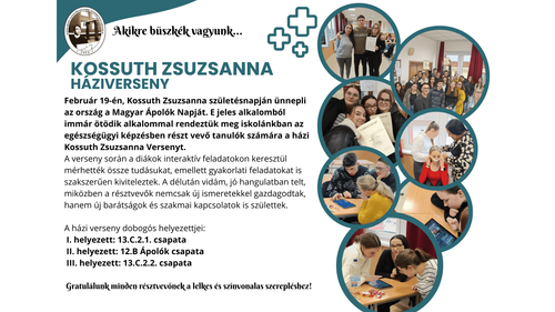 Kossuth Zsuzsanna Háziverseny