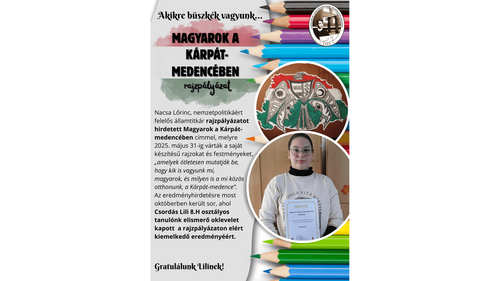 Magyarok a Kárpát-medencében rajzpályázat