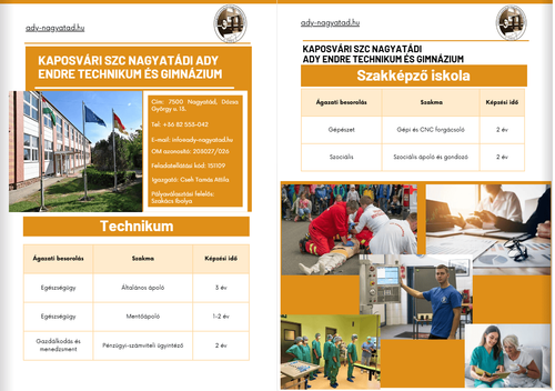 FELNŐTTKÉPZÉSI KÍNÁLAT